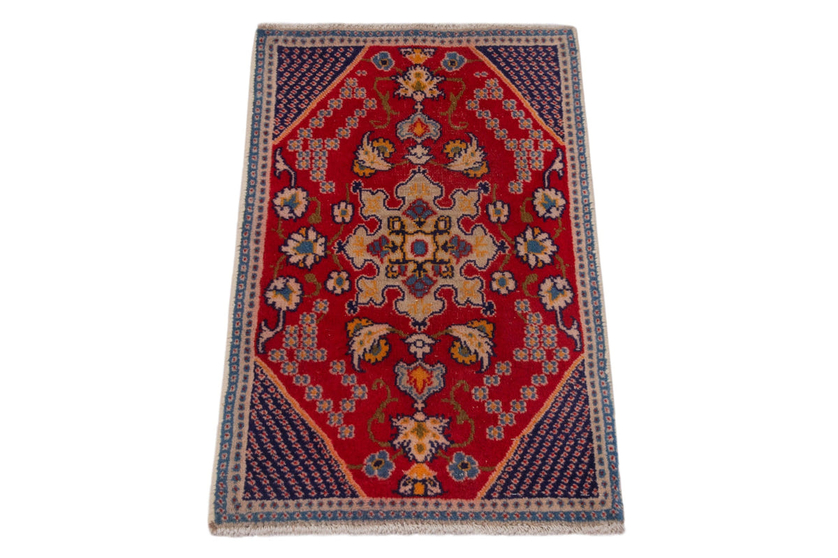3848, Persian Nain Mini Rug