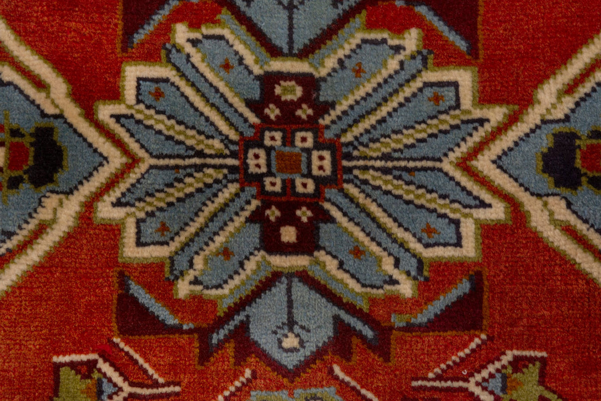3855, Persian Torkaman Mini Rug