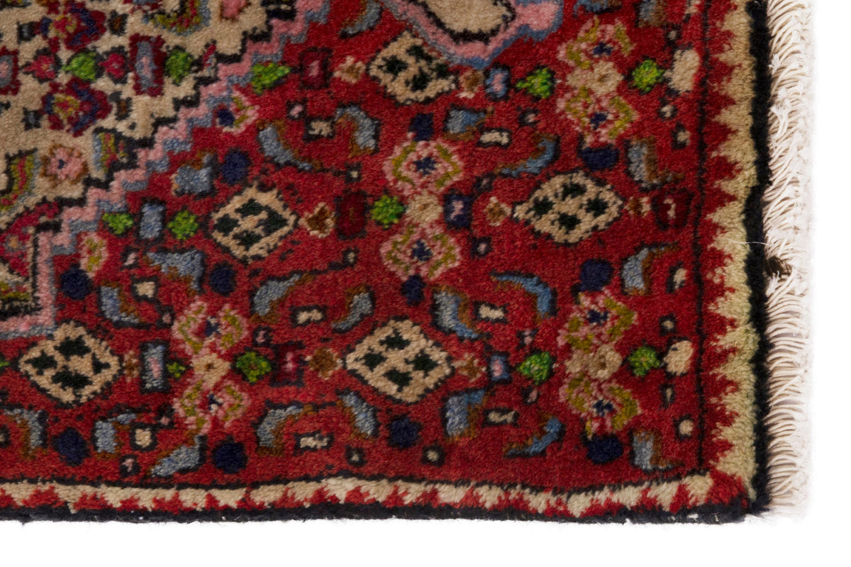 3884, Persian Bijar Mini Rug