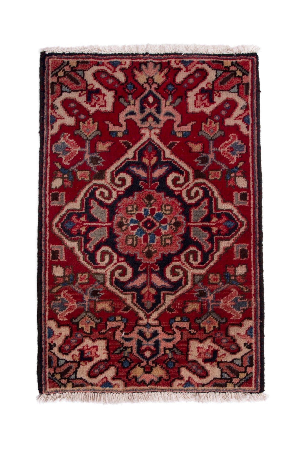 3886, Persian Heriz Mini Rug