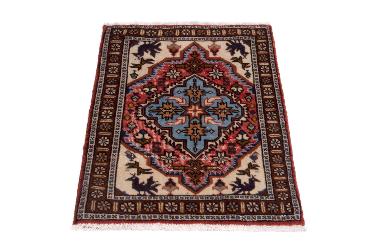 3889, Persian Ardabil Mini Rug