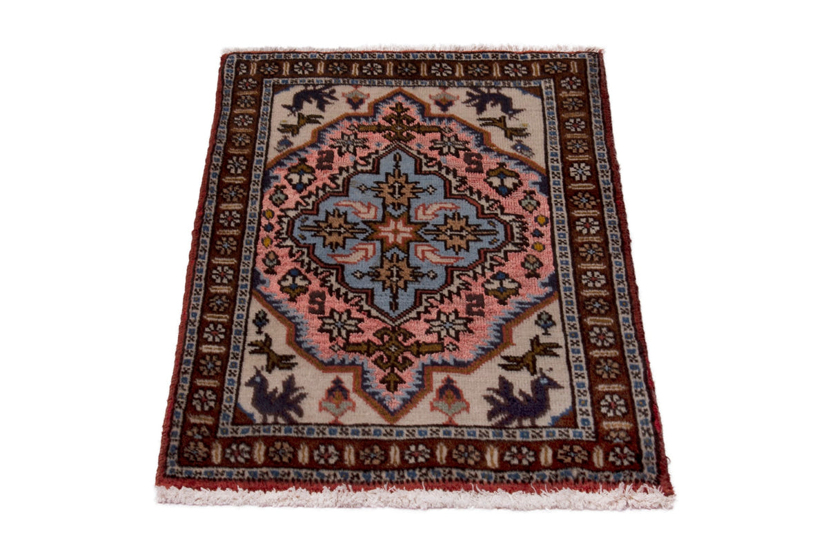 3889, Persian Ardabil Mini Rug