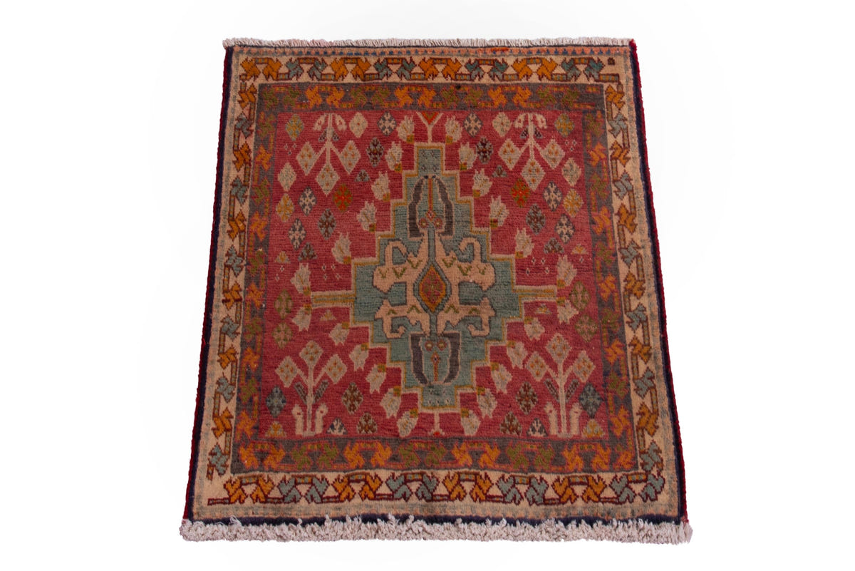 3891, Persian Shiraz Mini Rug
