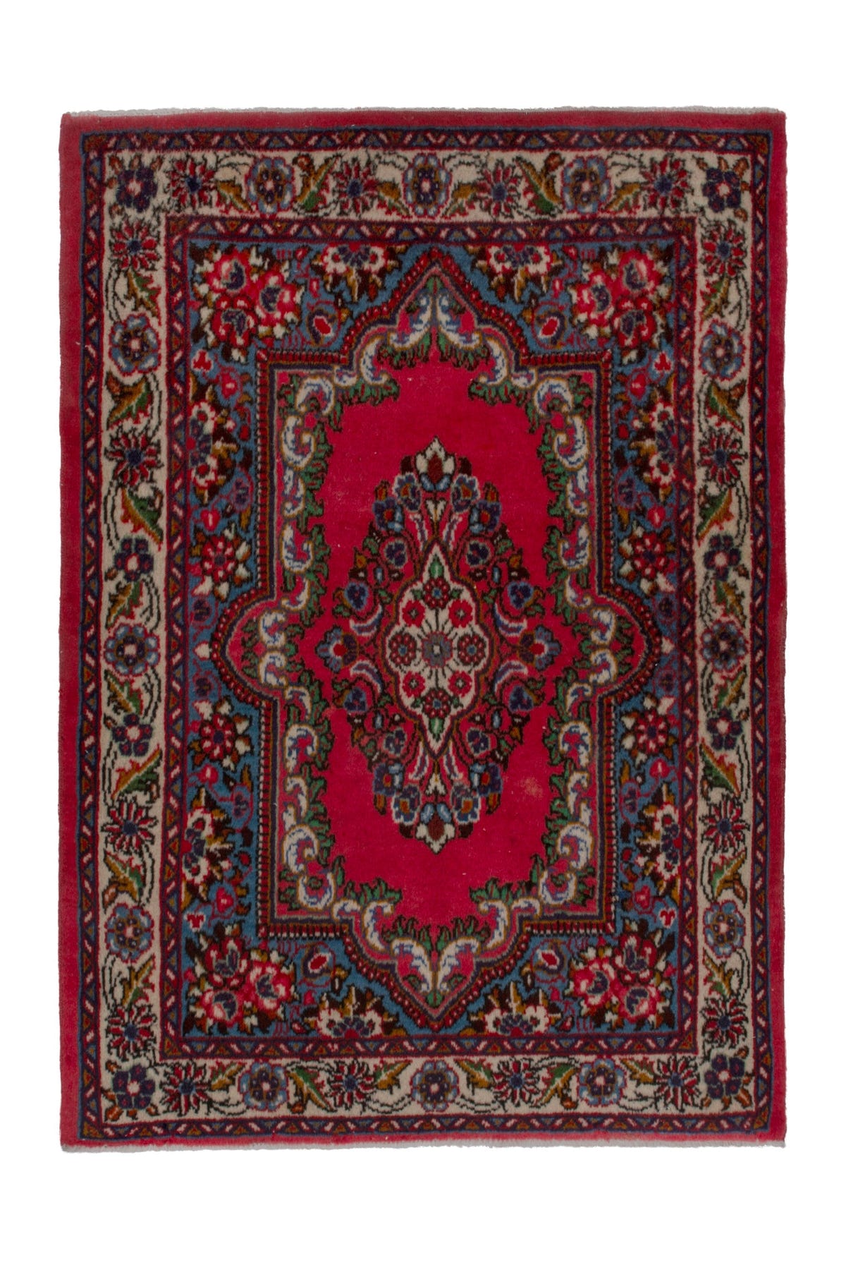 3893, Persian Arak Mini Rug
