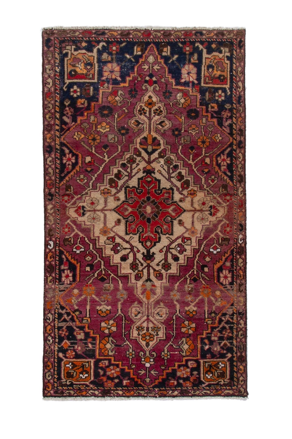 3914, Persian Bakhtiari Area Rug