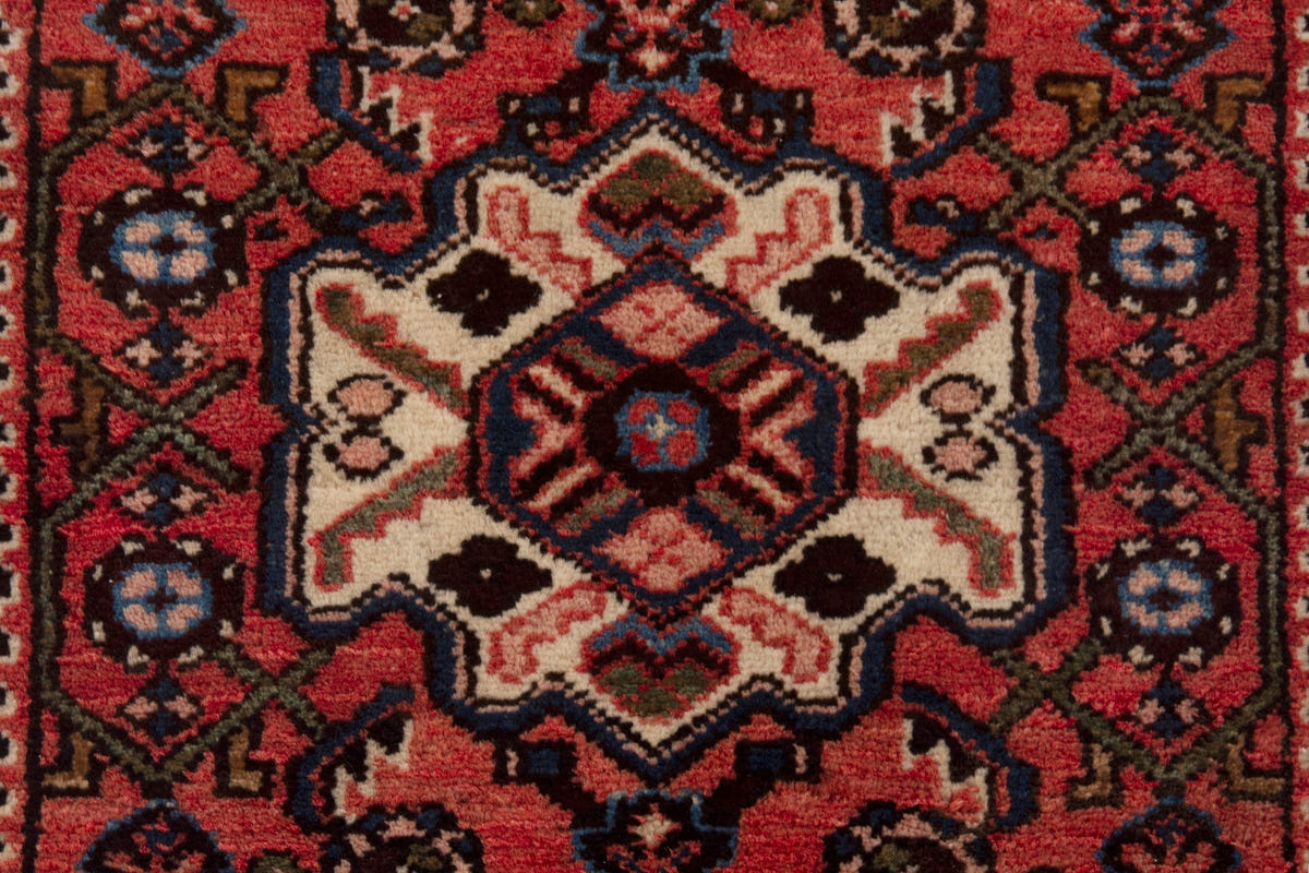 3915, Persian Hamadan Runner Rug