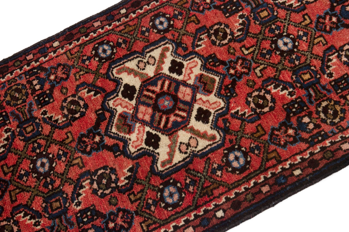 3915, Persian Hamadan Runner Rug