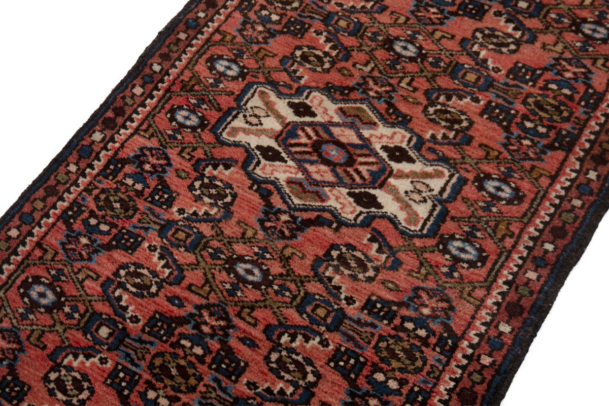 3915, Persian Hamadan Runner Rug