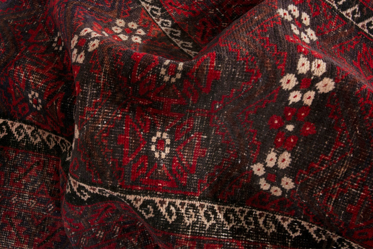 3928, Persian Baluch Area Rug