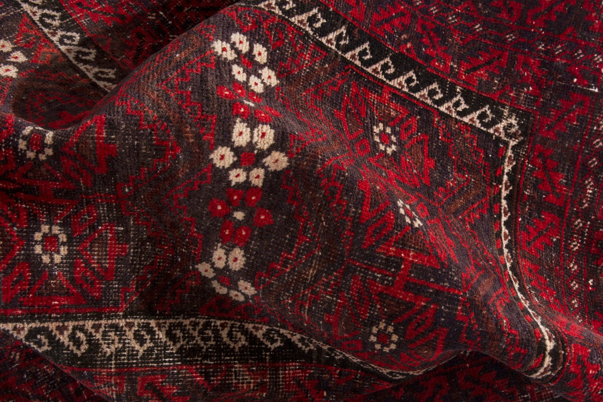 3928, Persian Baluch Area Rug