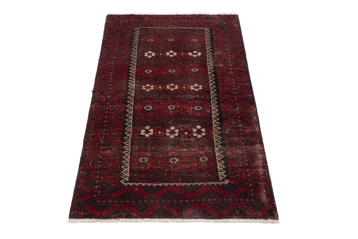 3928, Persian Baluch Area Rug