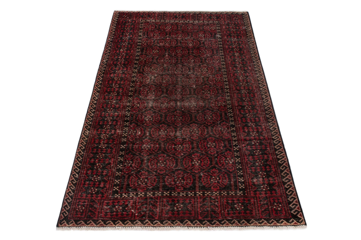 3932, Persian Baluch Area Rug