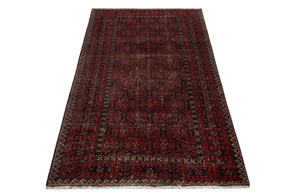 3932, Persian Baluch Area Rug