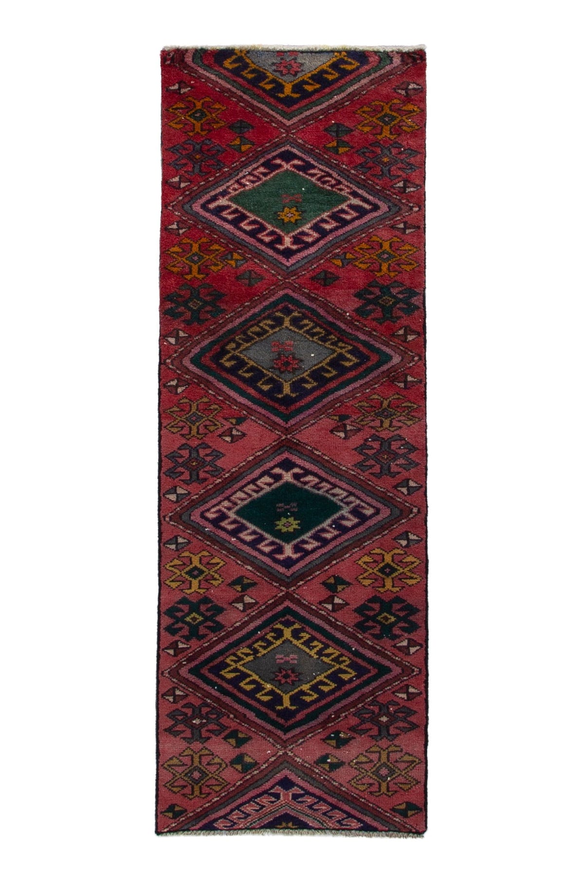 3944, Persian Gharajeh Runner Rug