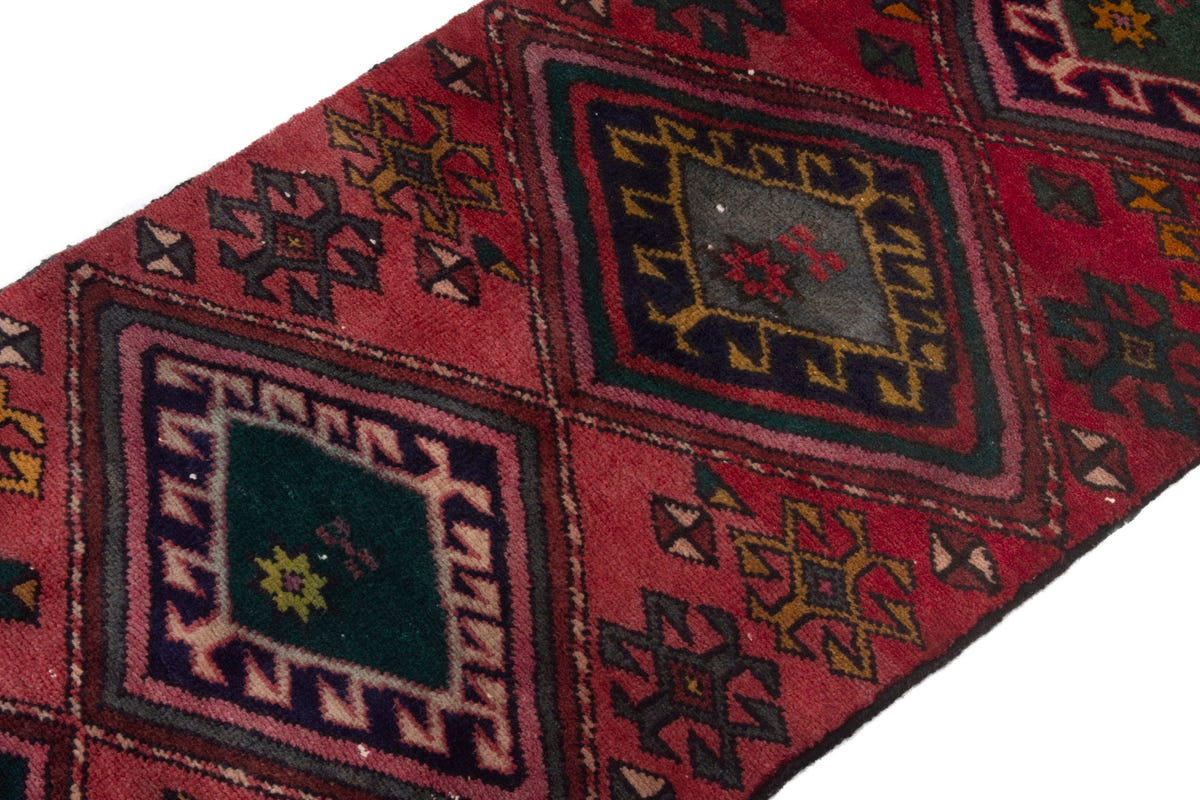 3944, Persian Gharajeh Runner Rug