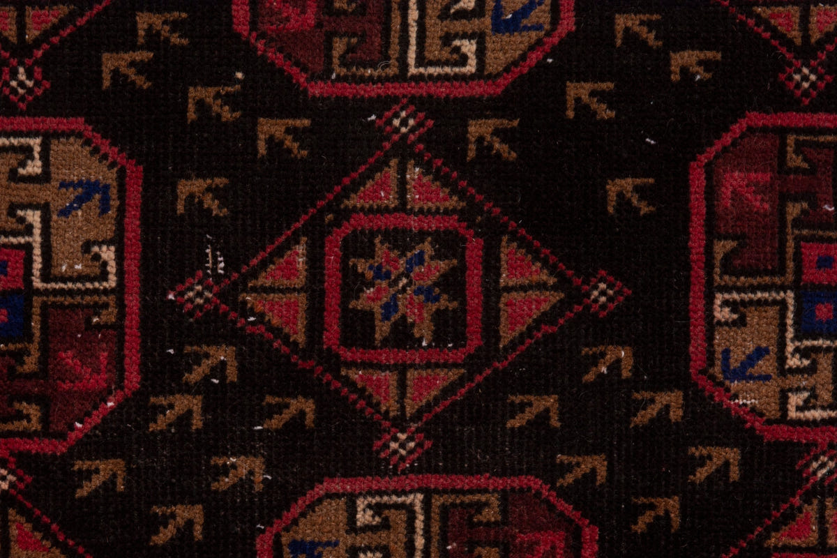 3946, Persian Torkaman Area Rug