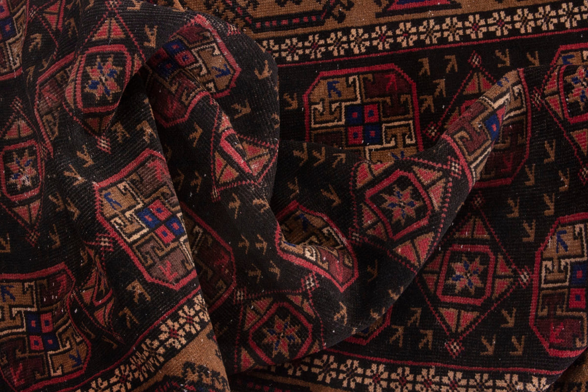 3946, Persian Torkaman Area Rug