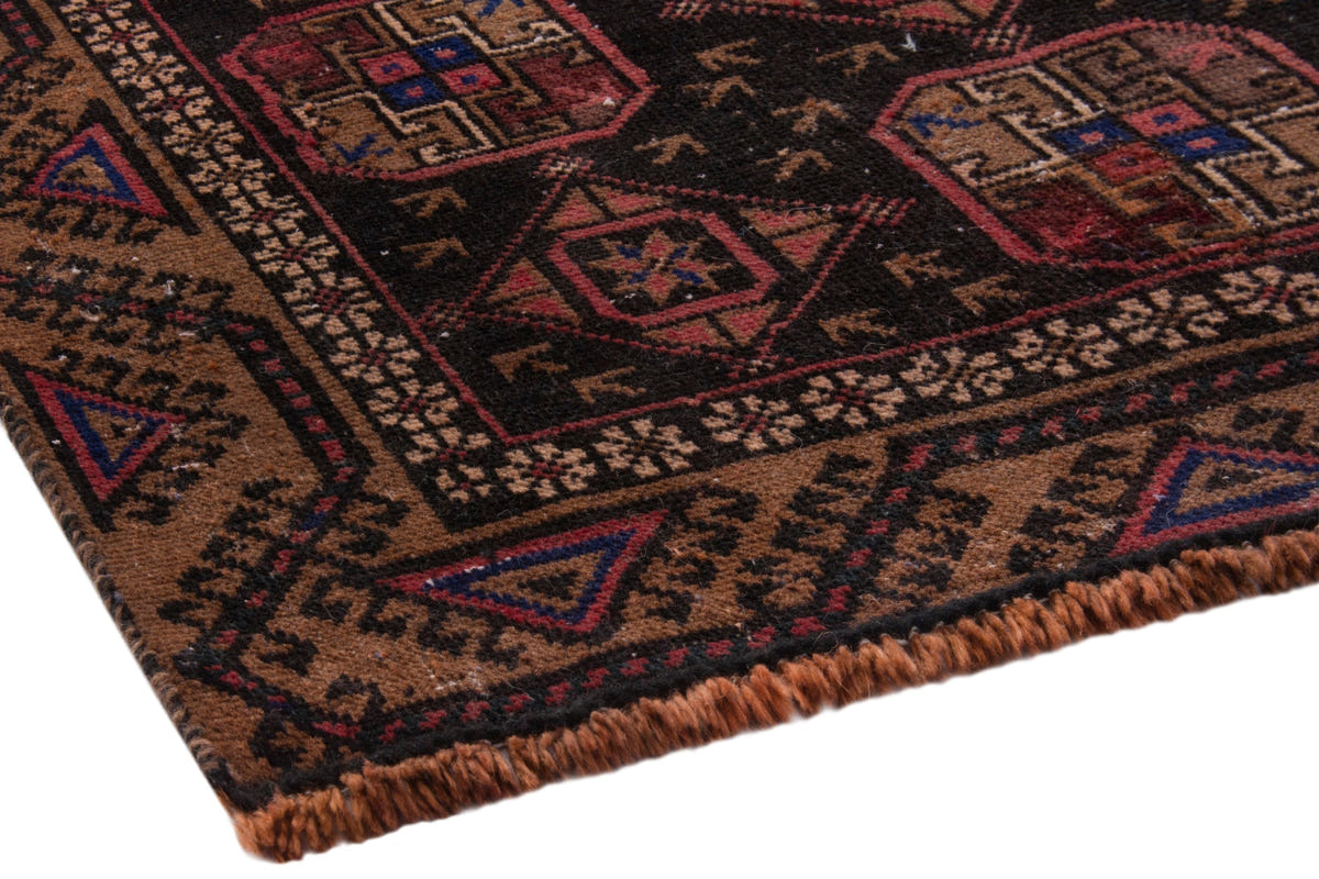 3946, Persian Torkaman Area Rug