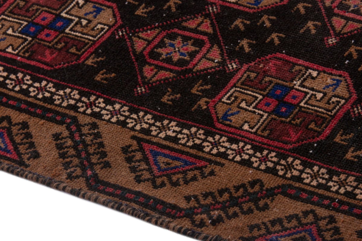 3946, Persian Torkaman Area Rug