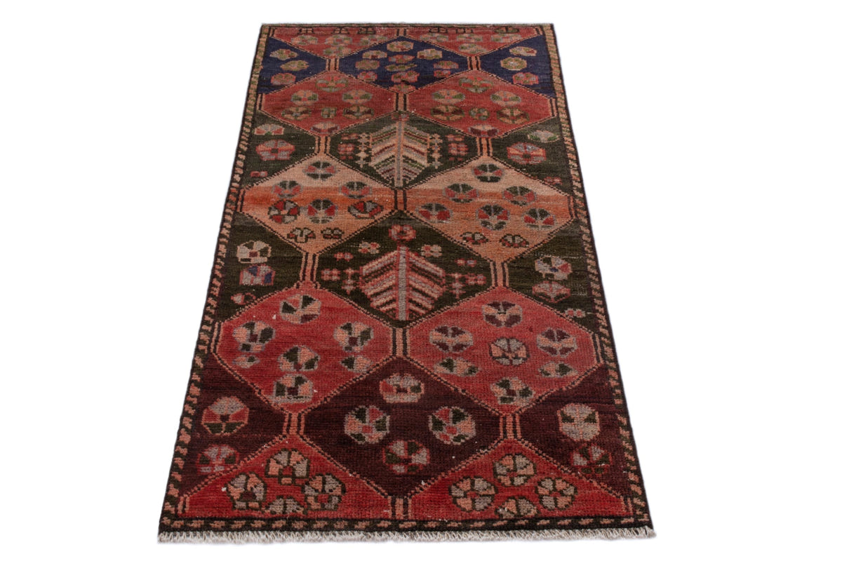 3947, Persian Bakhtiari Area Rug