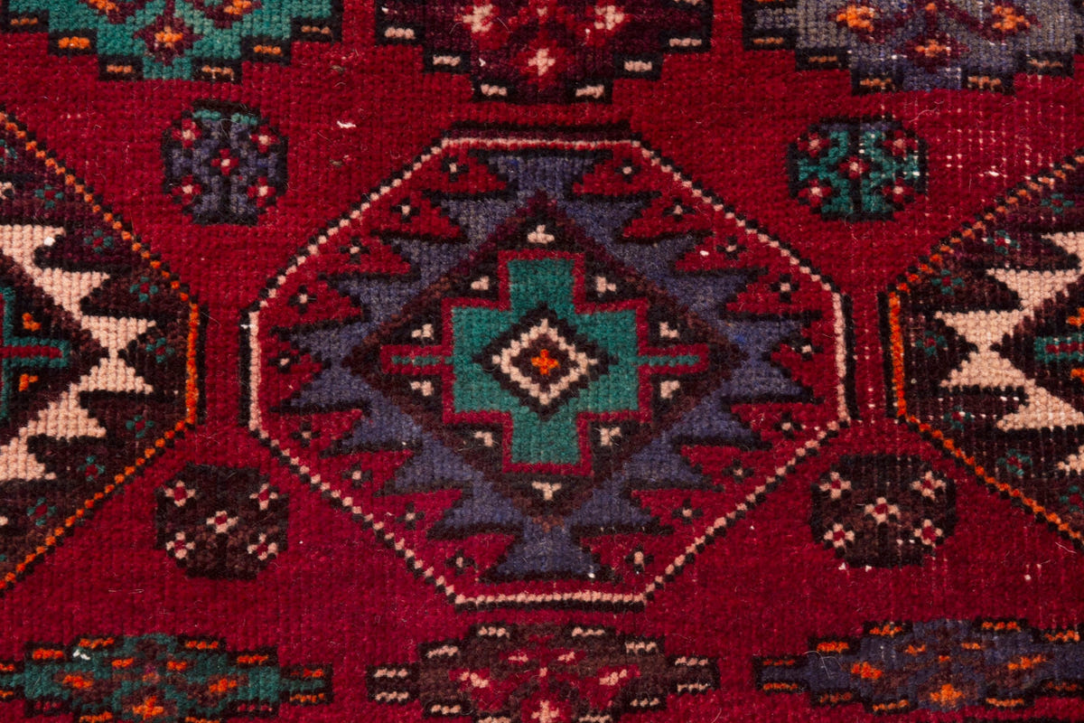 3958, Persian Baluch Area Rug