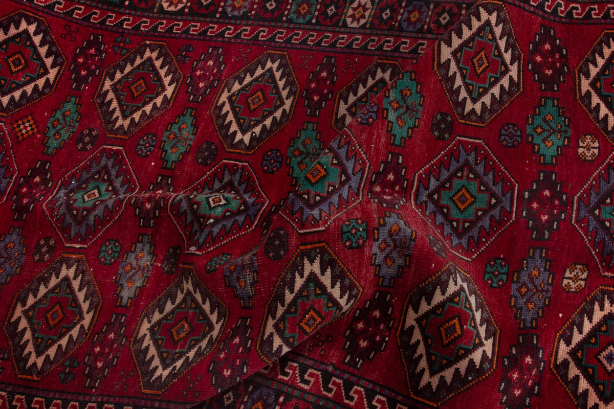 3958, Persian Baluch Area Rug
