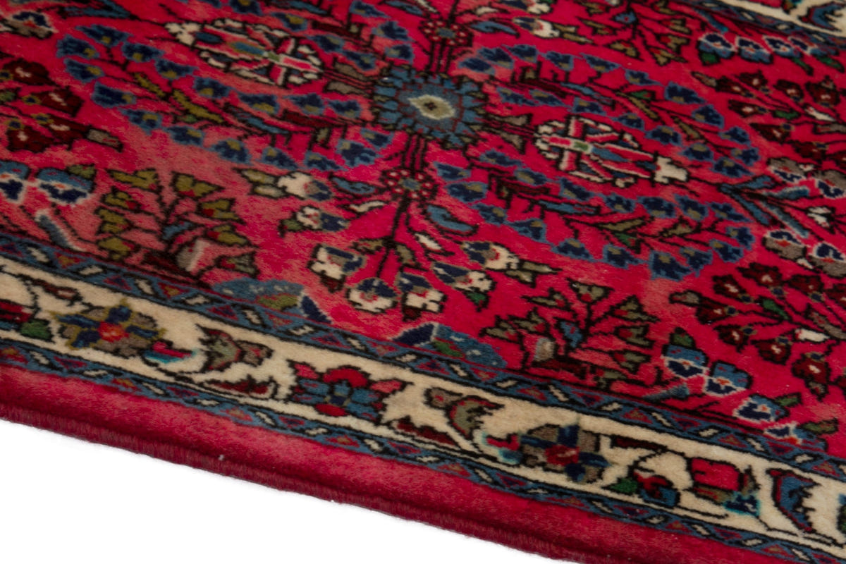 3984, Persian Sarouk Mini Rug