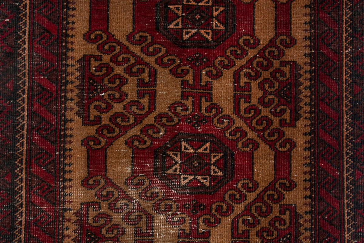 3990, Persian Baluch Area Rug