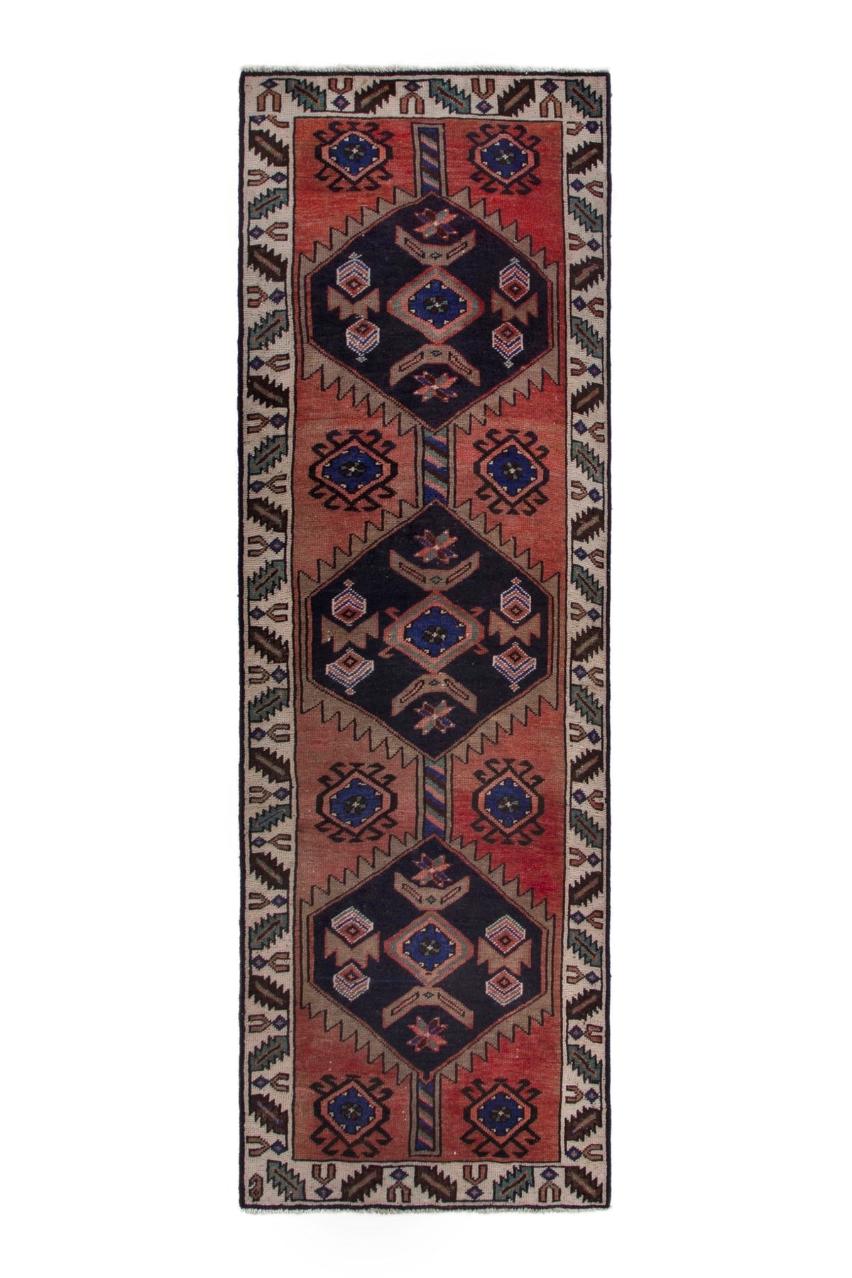 4034, Persian Lori Runner Rug