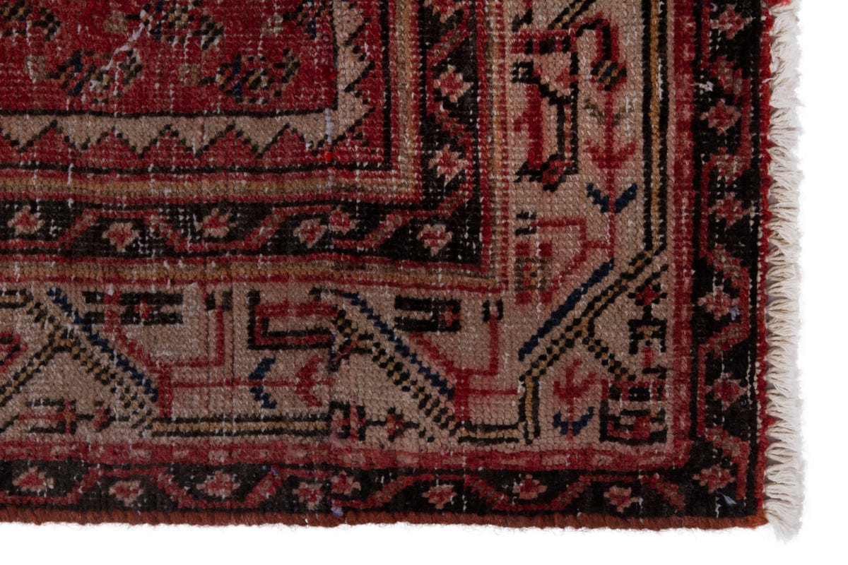 4037, Persian Botteh Runner Rug
