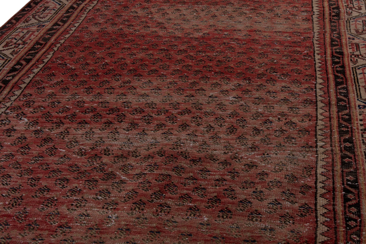 4037, Persian Botteh Runner Rug