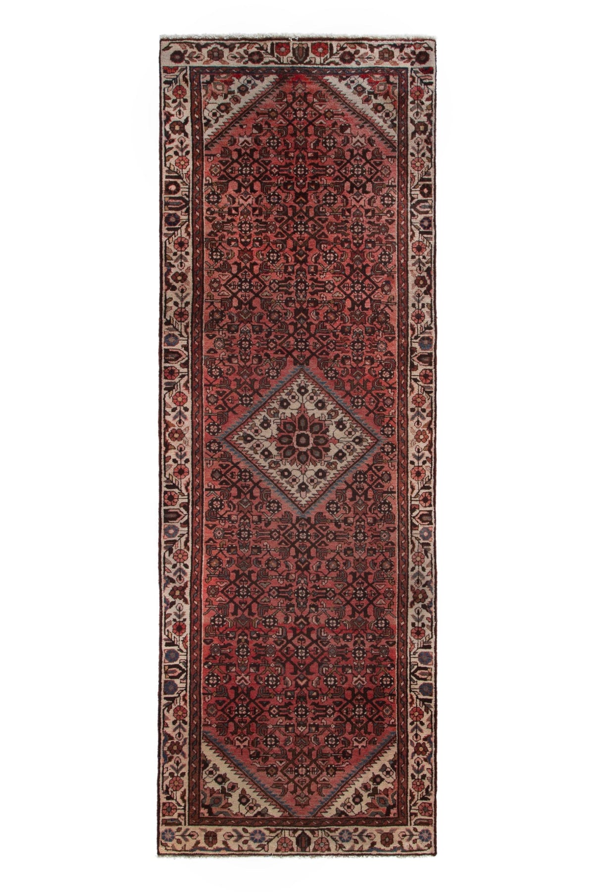 4053, Persian Hamadan Runner Rug