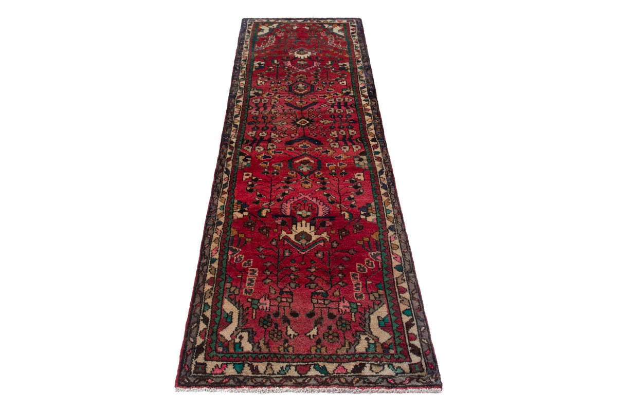 4054, Persian Hamadan Runner Rug