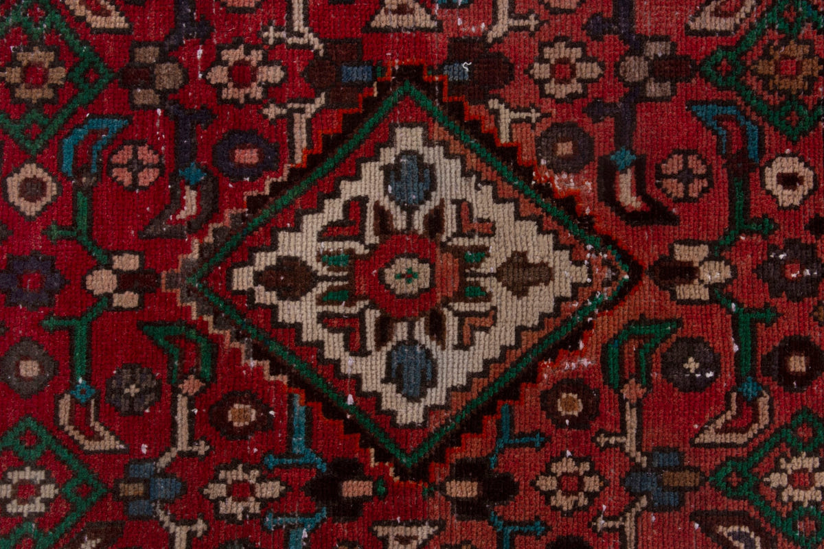 4058, Persian Hamadan Runner Rug