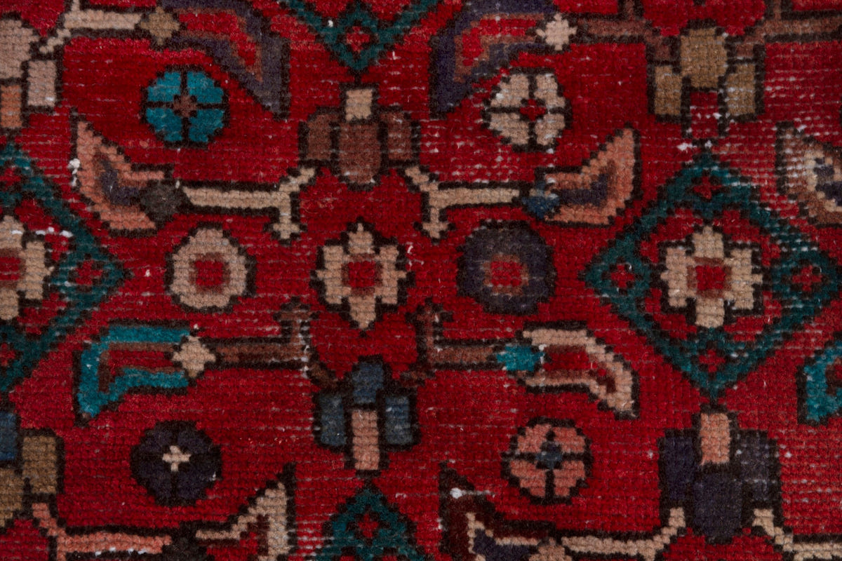 4058, Persian Hamadan Runner Rug