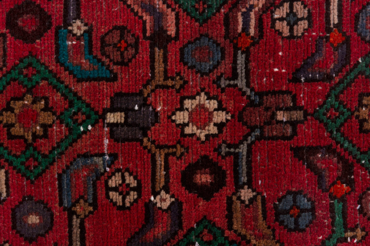 4058, Persian Hamadan Runner Rug