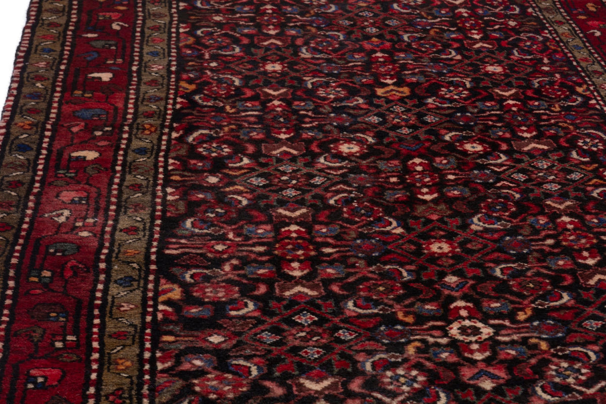 4061, Persian Hamadan Runner Rug