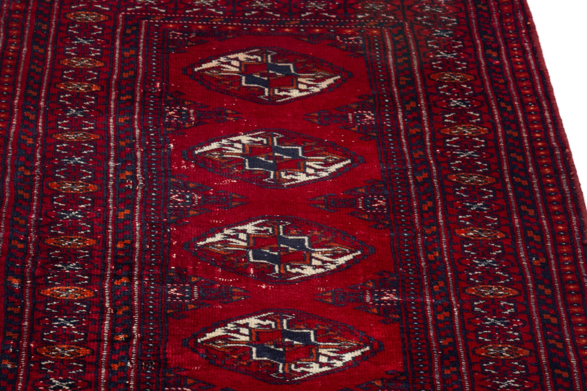 4068, Persian Torkaman Runner Rug