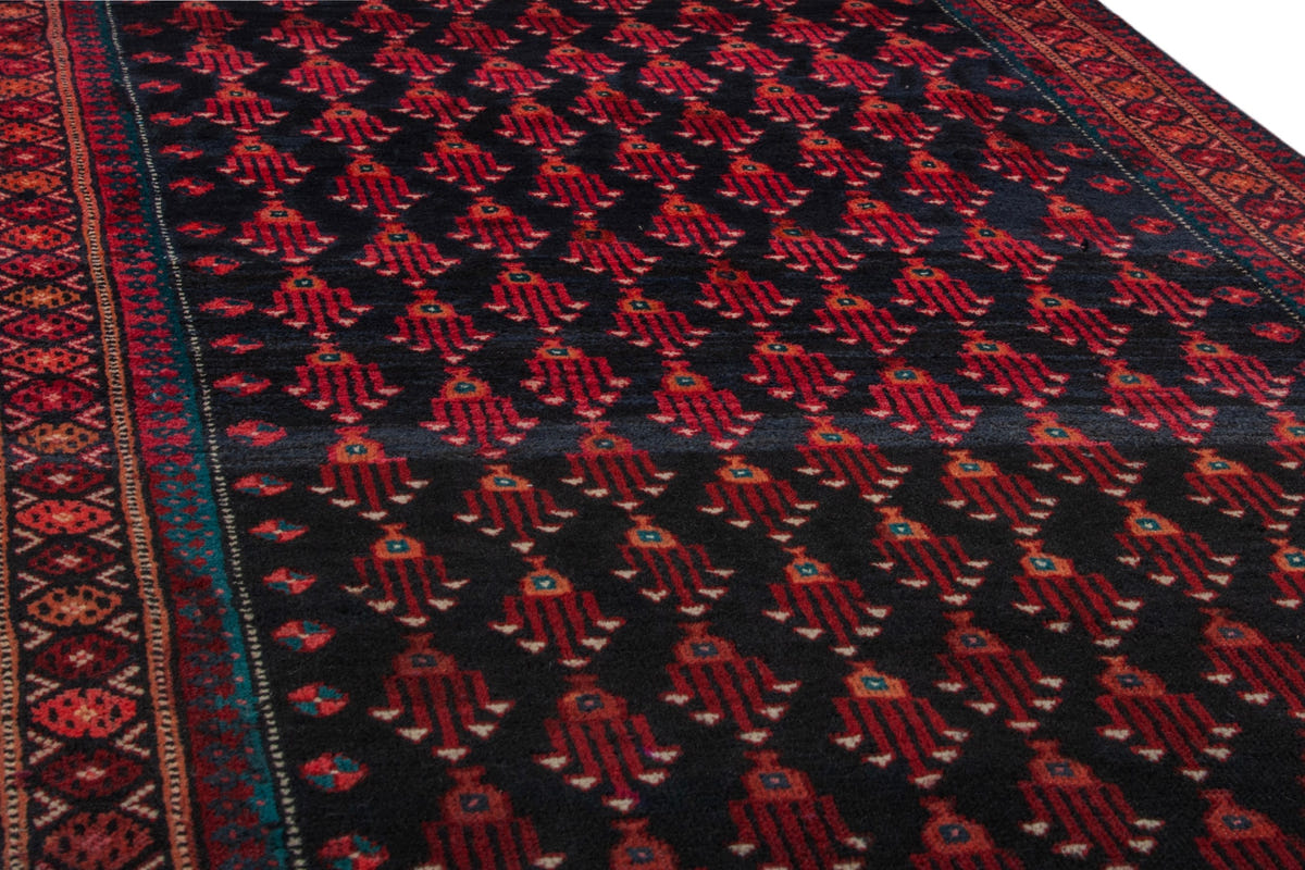 4077, Persian Baluch Runner Rug