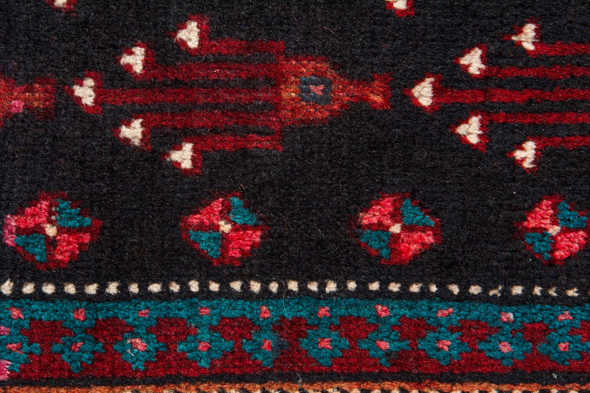 4077, Persian Baluch Runner Rug