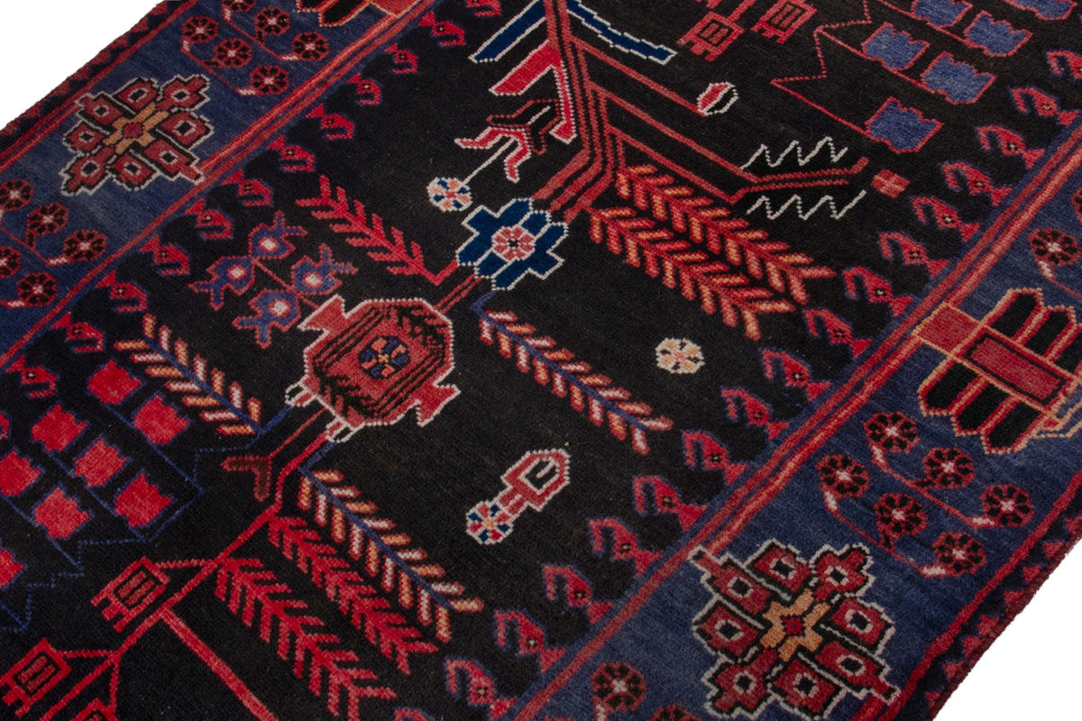 4080, Persian Saveh Runner Rug