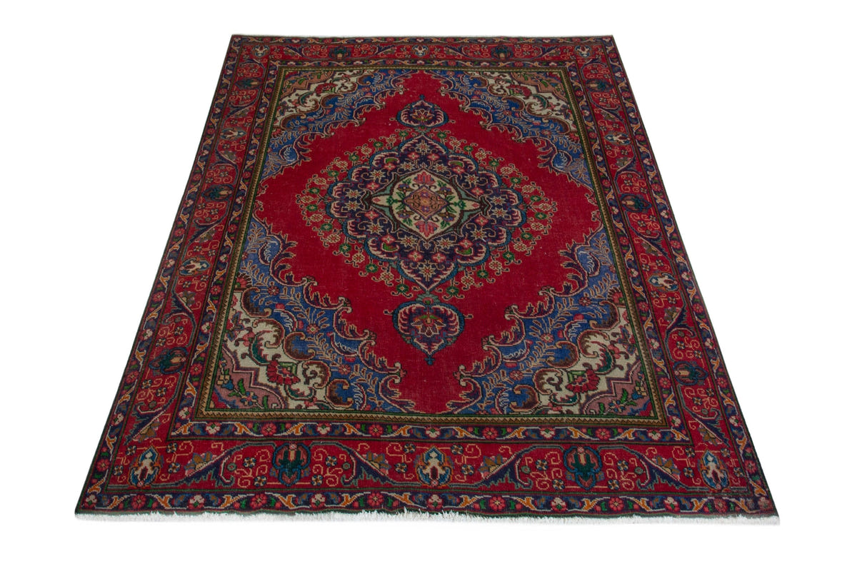 4111, Persian Tabriz Area Rug