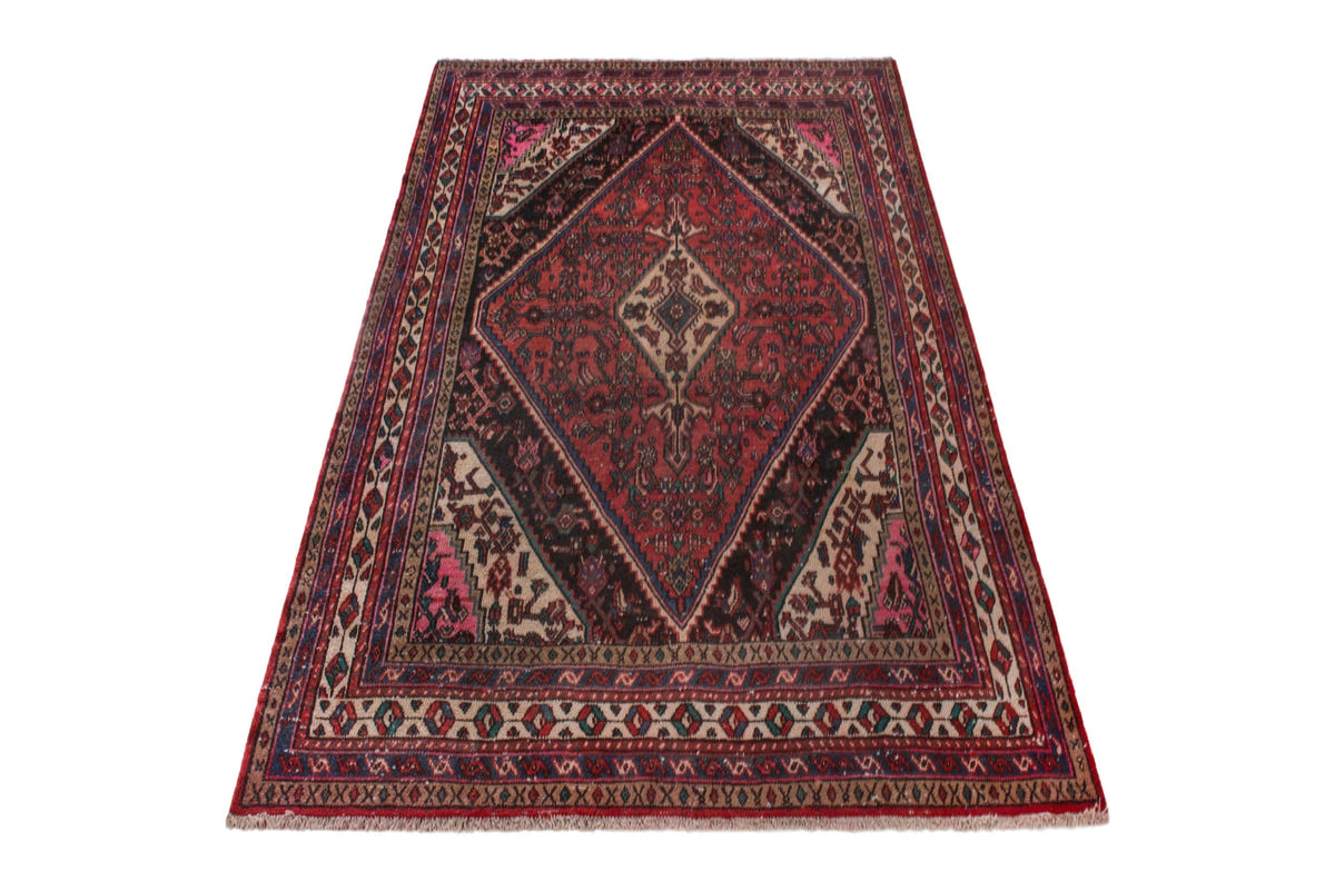 4128, Persian Hamadan Oversized Rug