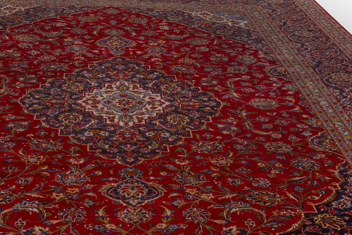 4147, Persian Kashan Oversized Rug