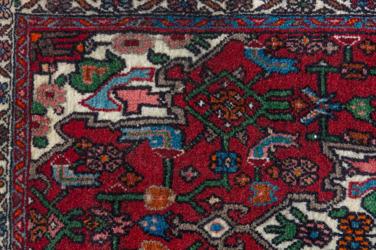 4161, Persian Bijar Mini Rug