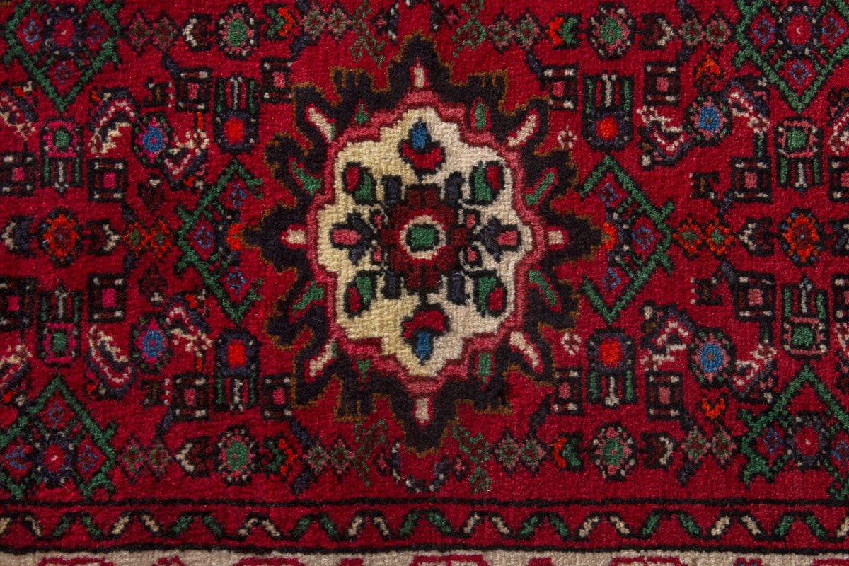 4165, Persian Hamadan Mini Rug