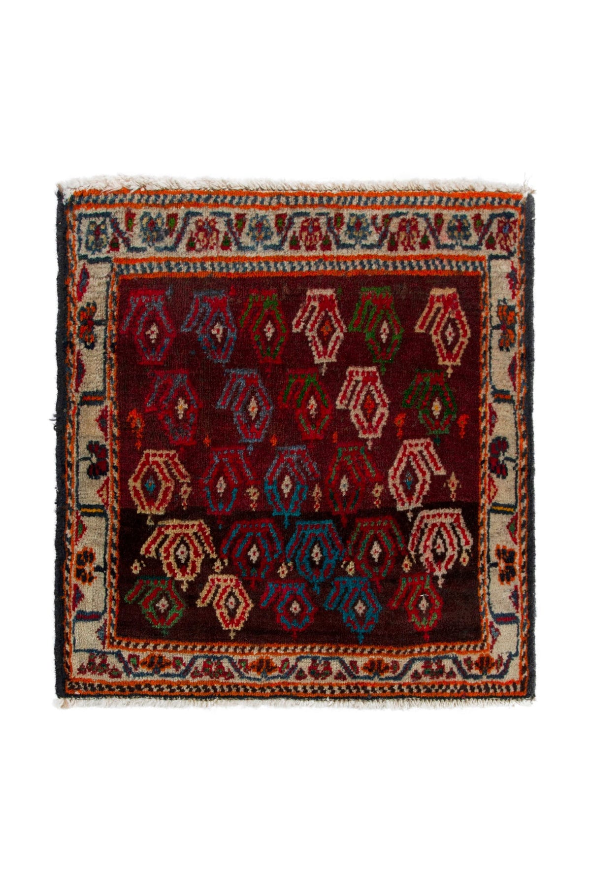 4168, Persian Shiraz Mini Rug