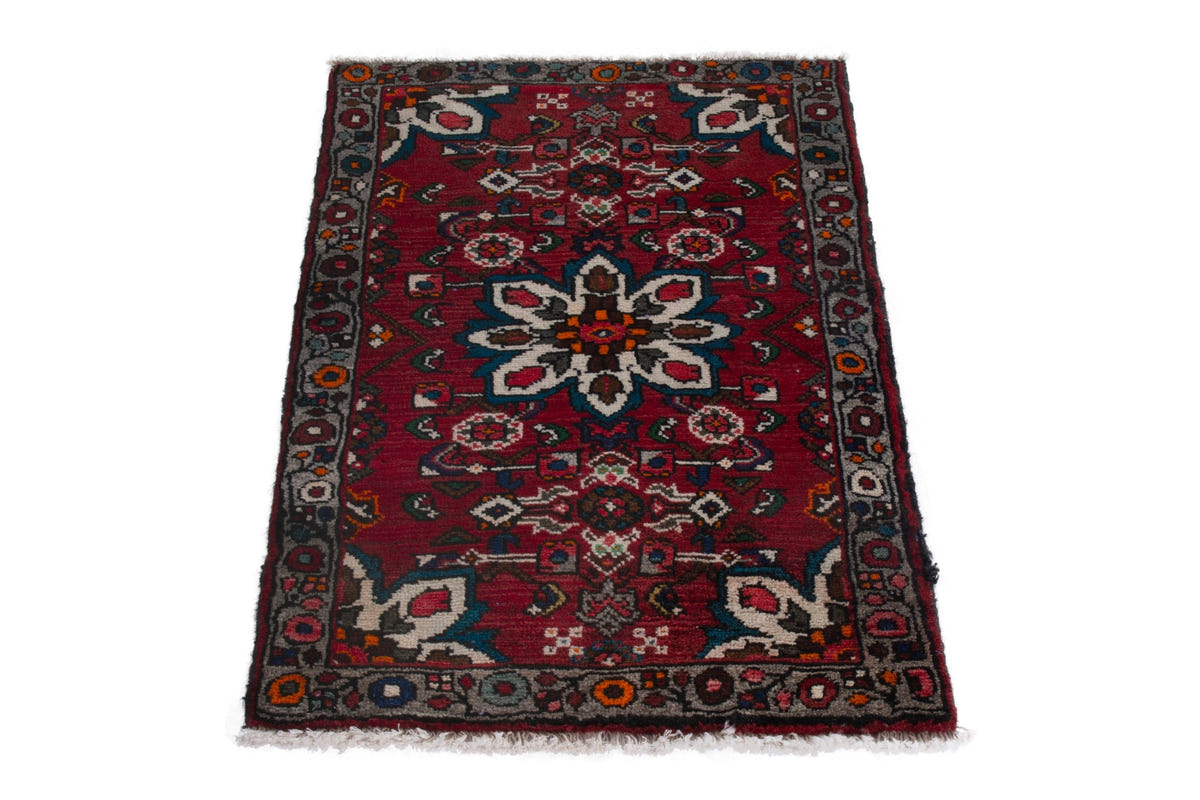 4172, Persian Bakhtiari Mini Rug