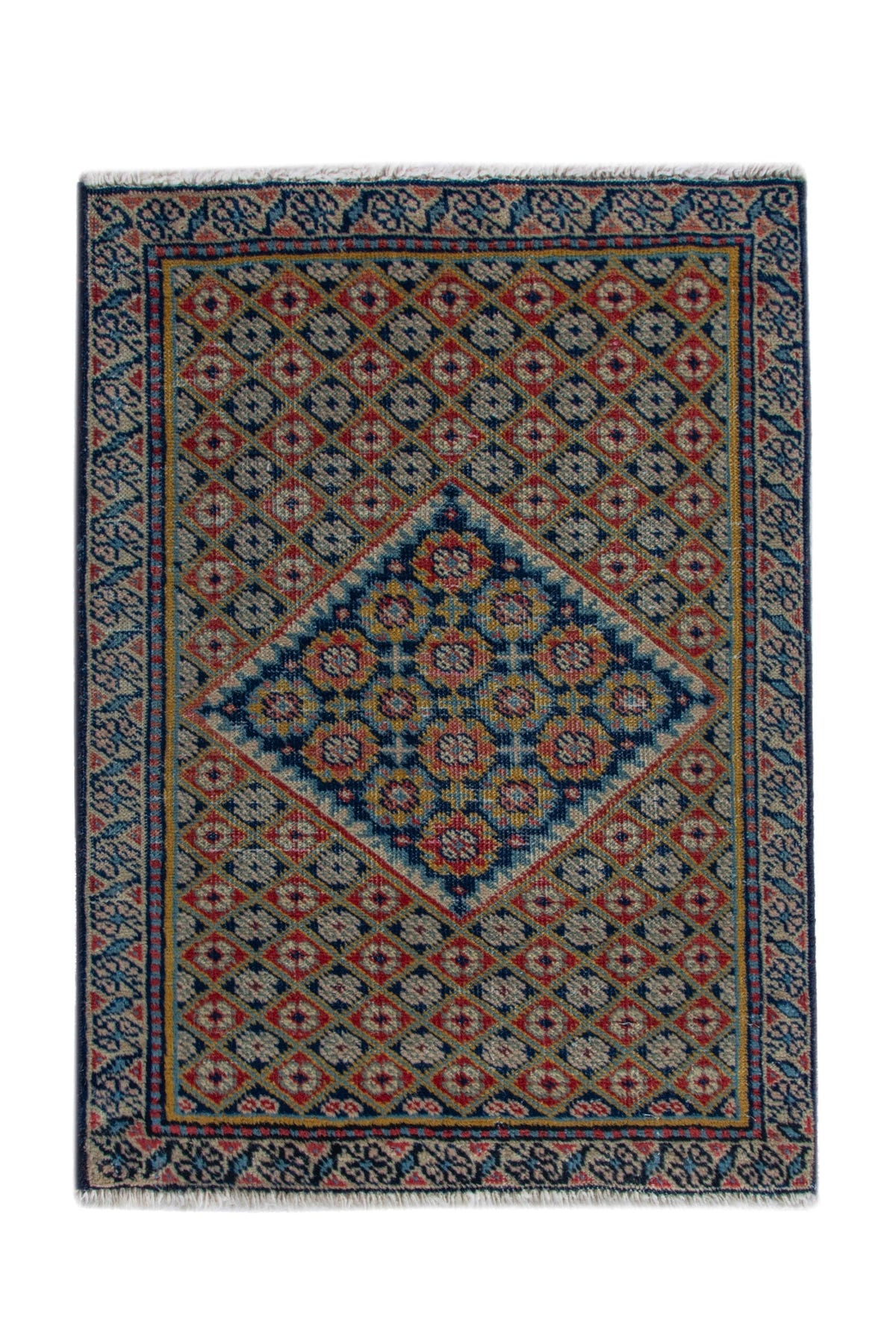 4180, Persian Ardabil Mini Rug