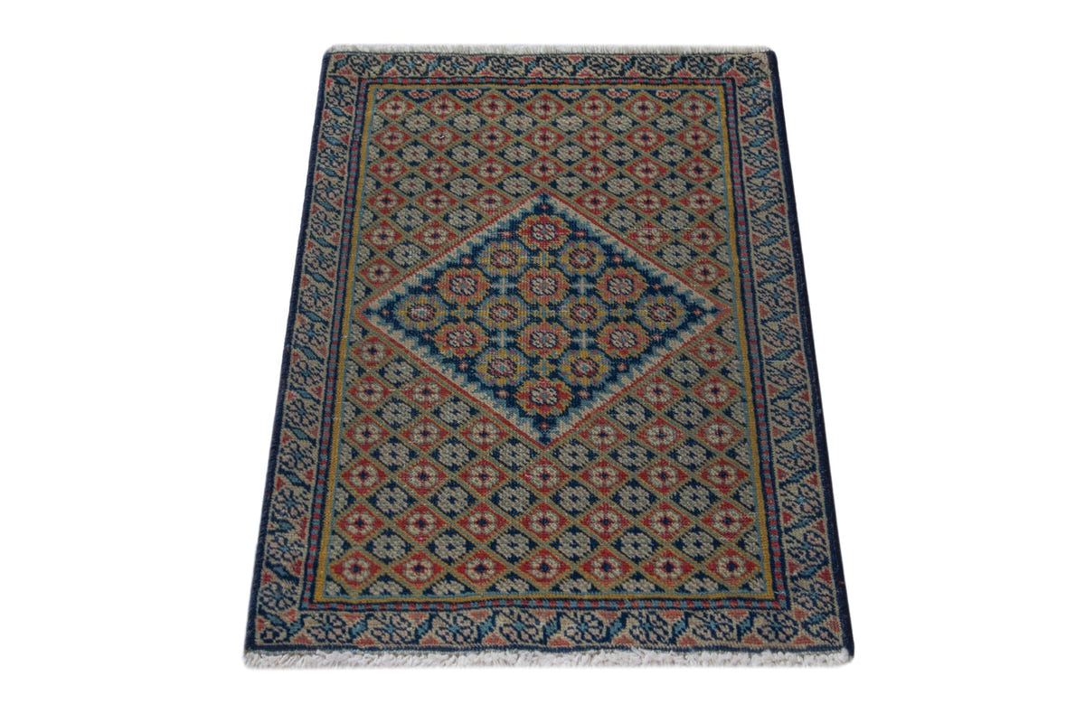 4180, Persian Ardabil Mini Rug